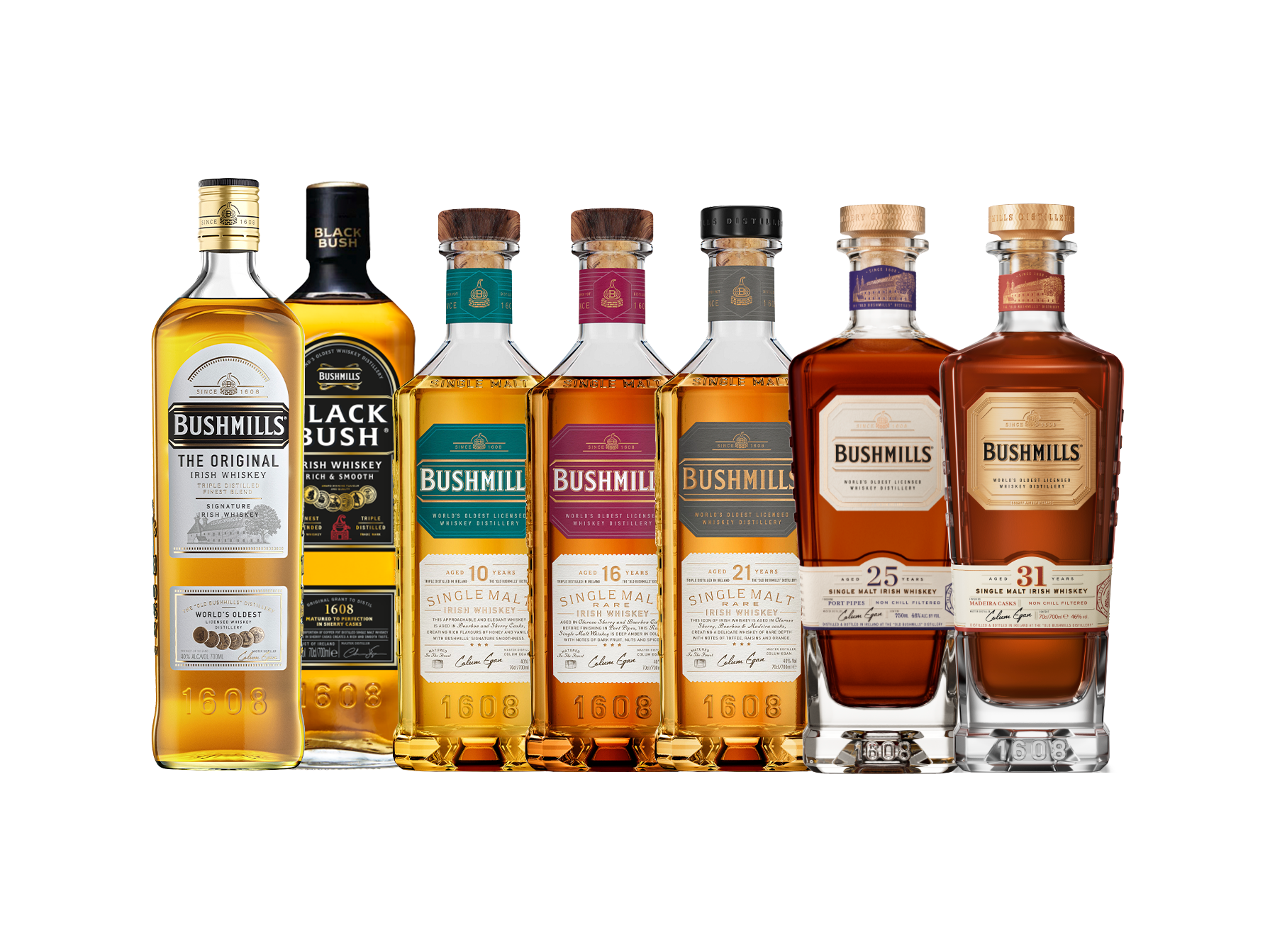Botellas Bushmills