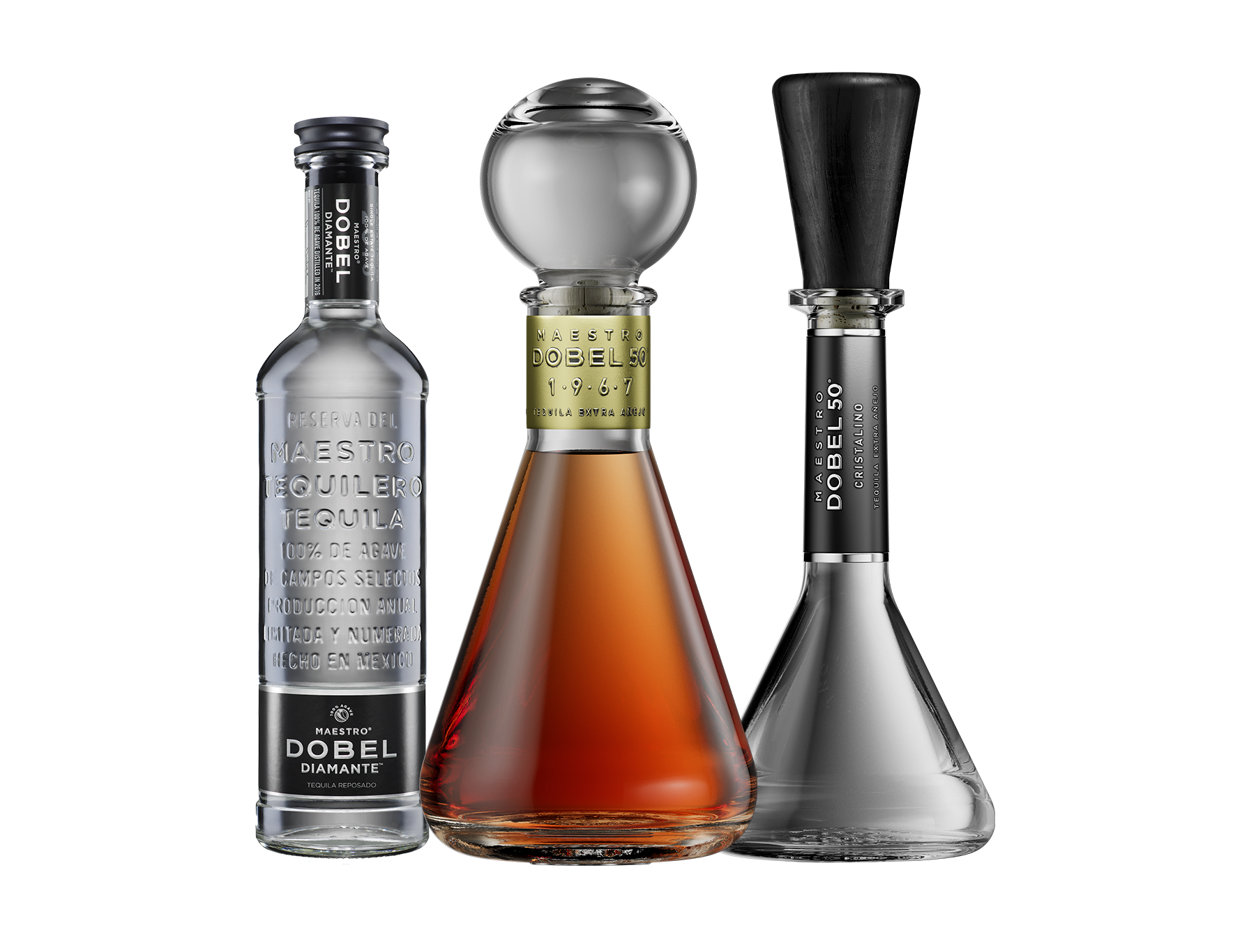 Botellas Maestro Dobel